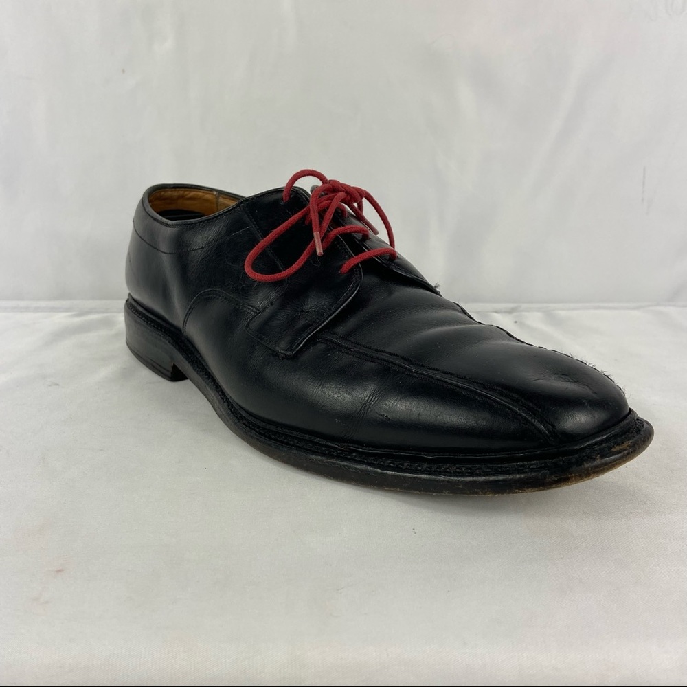 ALLEN EDMONDS Hillcrest Mens 11 D Black Leather Oxfords Dress Casual Shoes